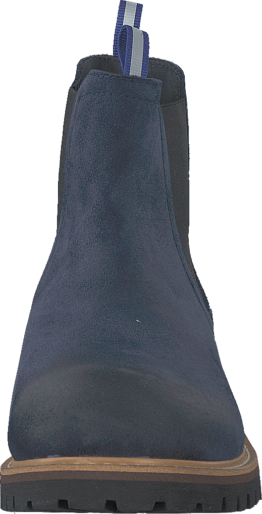Suede Chelsea Ink Blue