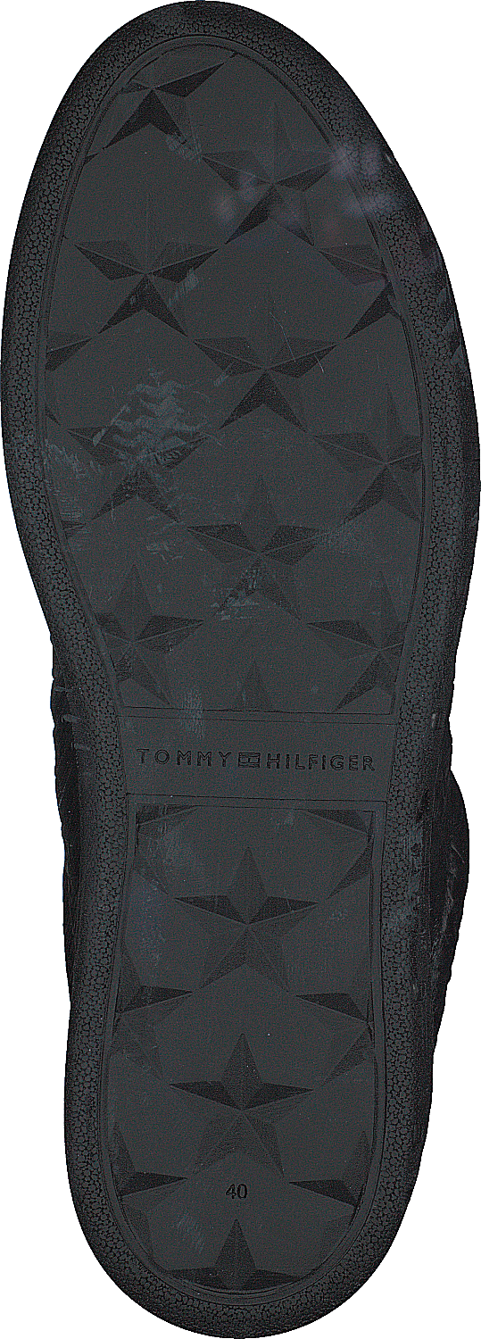 Tommy Monogram Dressy Sneaker Black