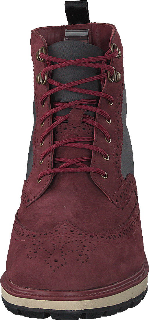 Motion Wing Tip Boot Cabernet/gray/black
