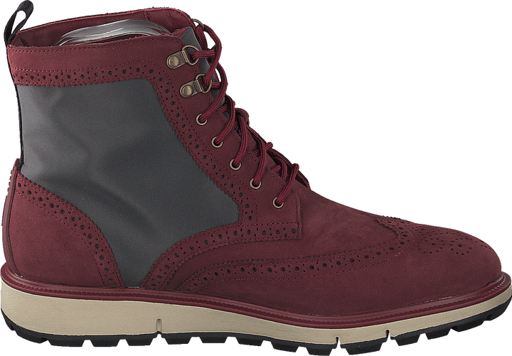 Motion Wing Tip Boot Cabernet/gray/black
