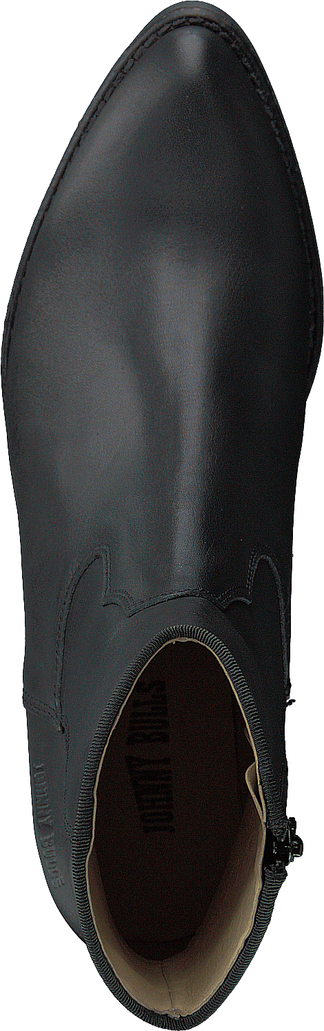 Mid Zip Boot Black