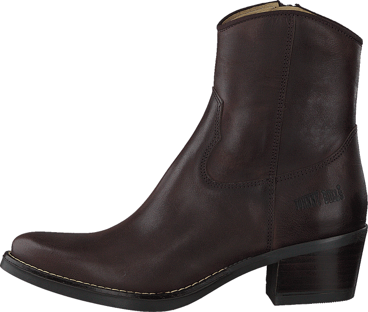 Mid Zip Boot Brown