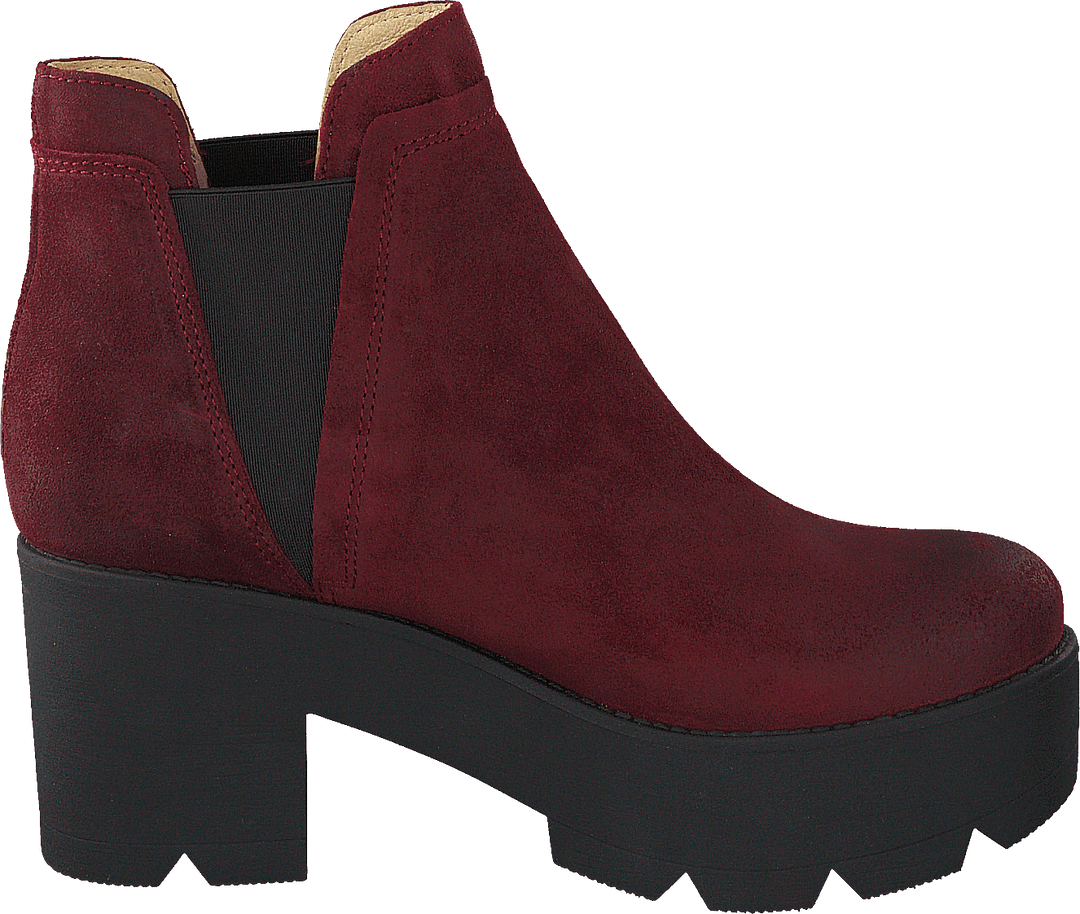 Mid Platform Boot Bordo