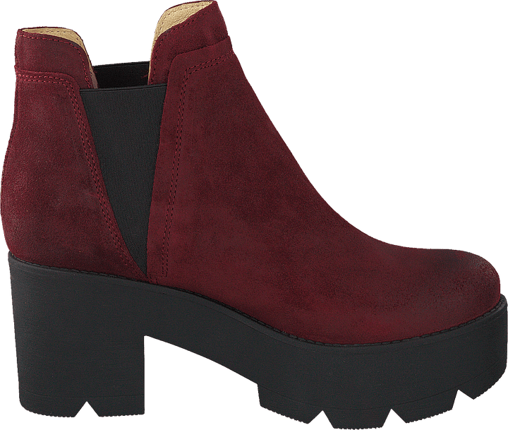 Mid Platform Boot Bordo