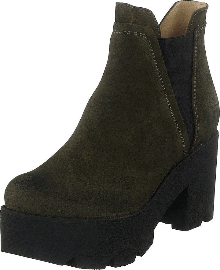 Mid Platform Boot Green