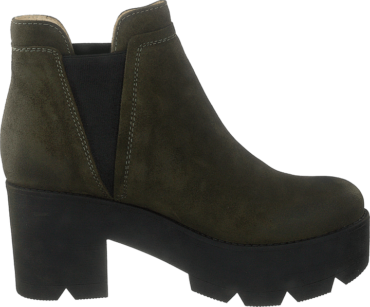 Mid Platform Boot Green