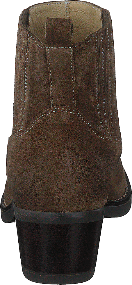 Mid Elastic Boot Taupe