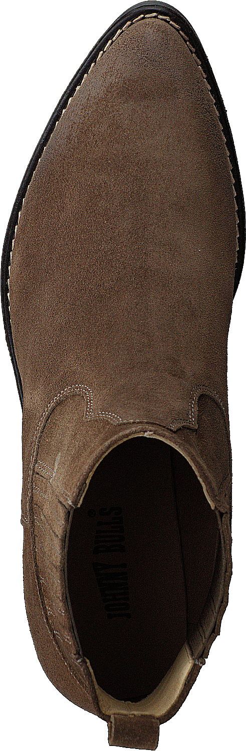Mid Elastic Boot Taupe