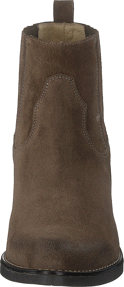 Mid Elastic Boot Taupe