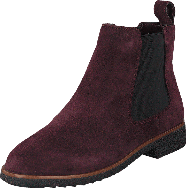 Griffin Plaza Burgundy Suede
