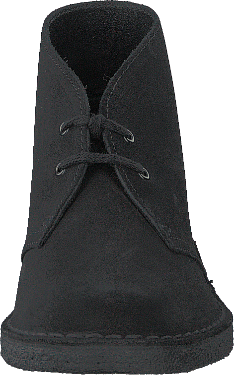 Desert Boot. Black Suede