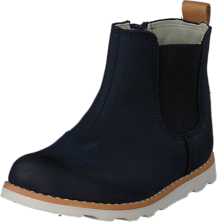 Crown Halo T Cuir Bleu Marine