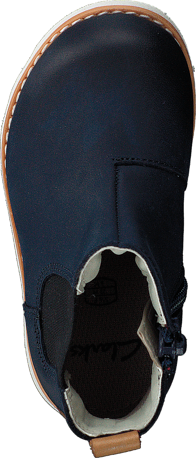 Crown Halo T Cuir Bleu Marine