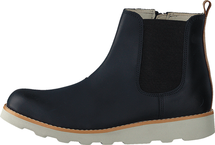 Crown Halo K Navy Leder