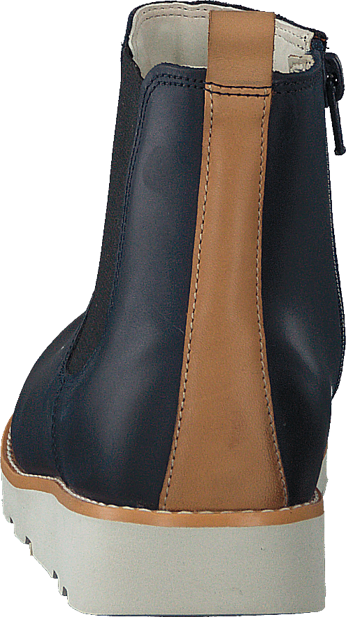 Crown Halo K Navy Leder
