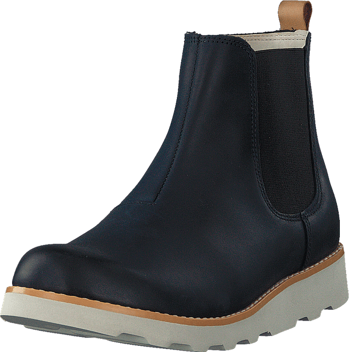 Crown Halo K Navy Leder