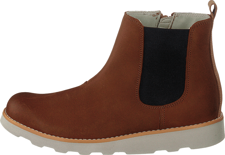 Crown Halo K Tan Leder