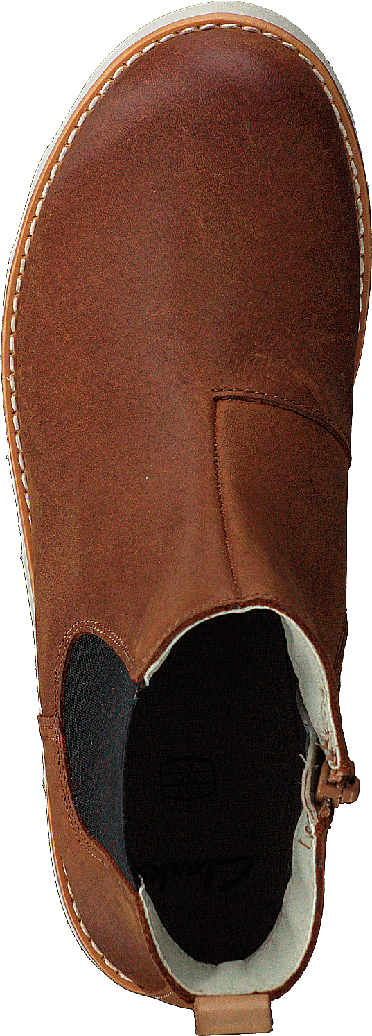 Crown Halo K Tan Leder