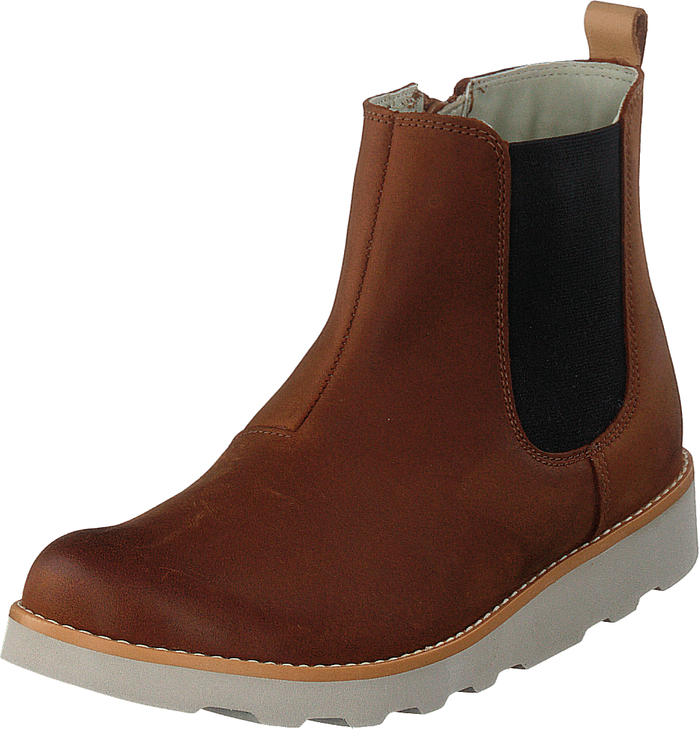 Crown Halo K Tan Leder