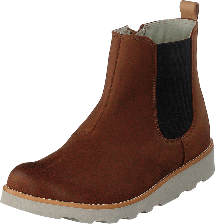 Crown Halo K Tan Leder