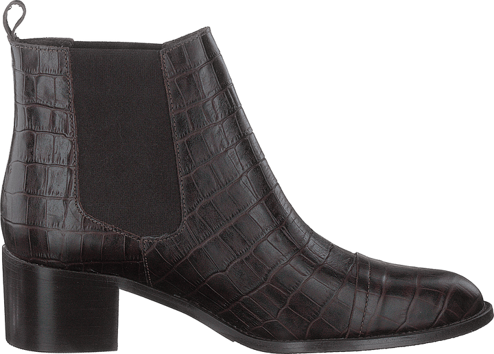 Biacarol Croco Dress Chelsea Marrone Scuro