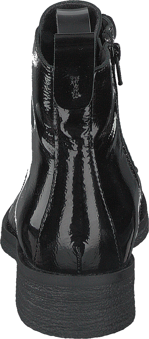 Stivale allacciato in vernice Biatine Nero