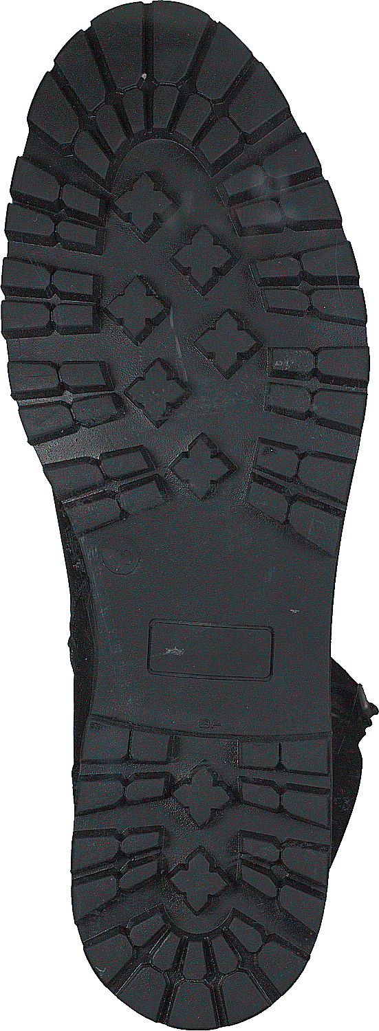 Biacollins Winterstiefel aus Leder Schwarz