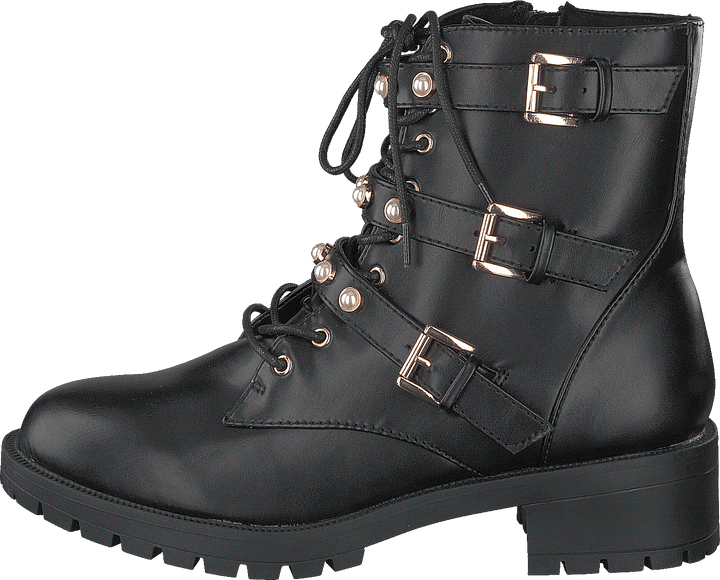 Biapearl Biker Boot Black