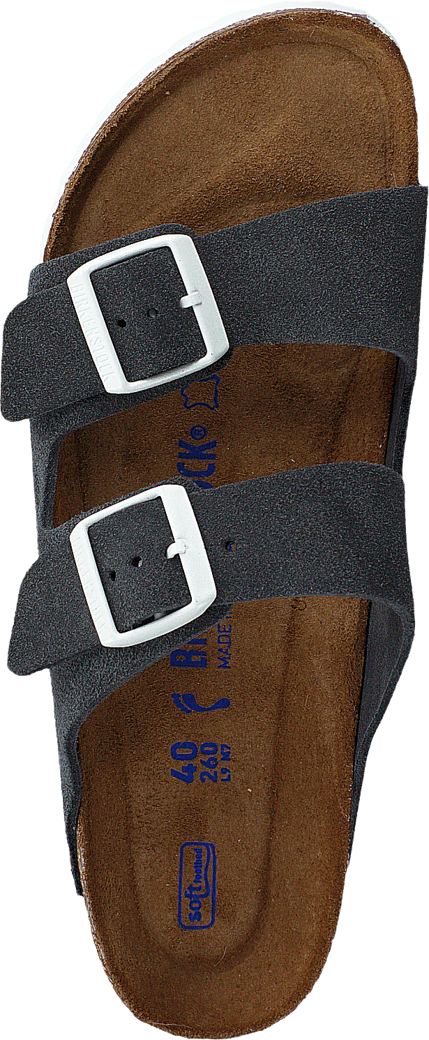 Arizona Schmal Wildleder Gunmetal