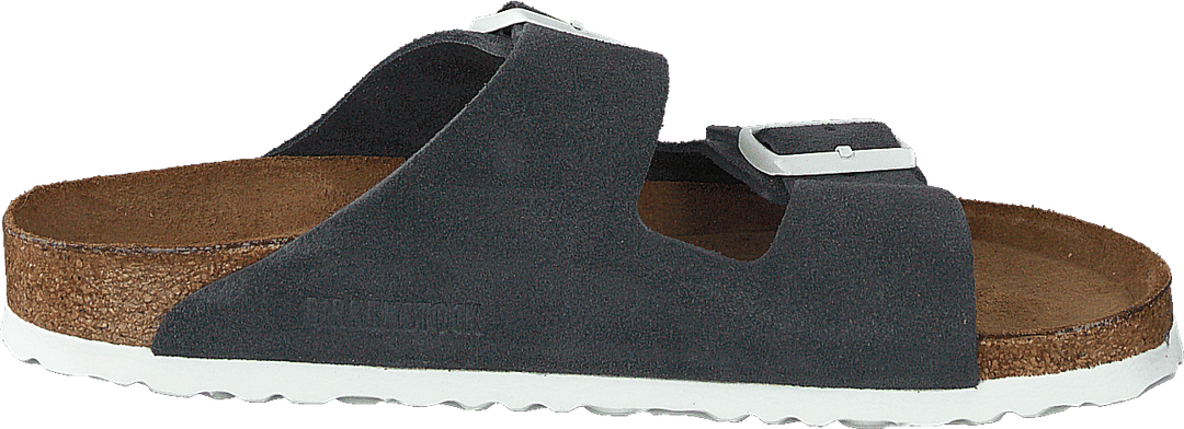 Arizona Schmal Wildleder Gunmetal