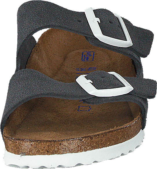 Arizona Schmal Wildleder Gunmetal