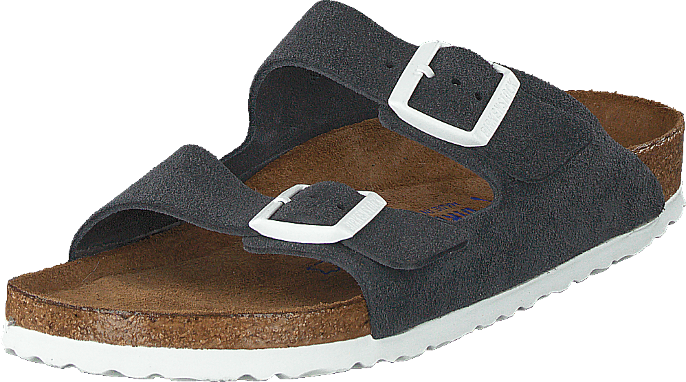 Arizona Schmal Wildleder Gunmetal