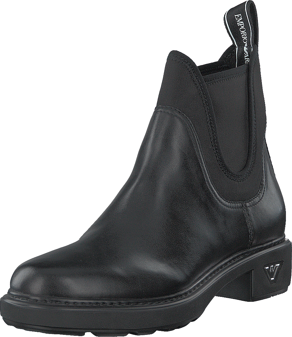 Stiefelette C289 Schwarz+Schwarz/Schwarz