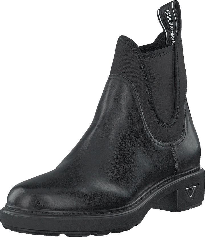 Stiefelette C289 Schwarz+Schwarz/Schwarz