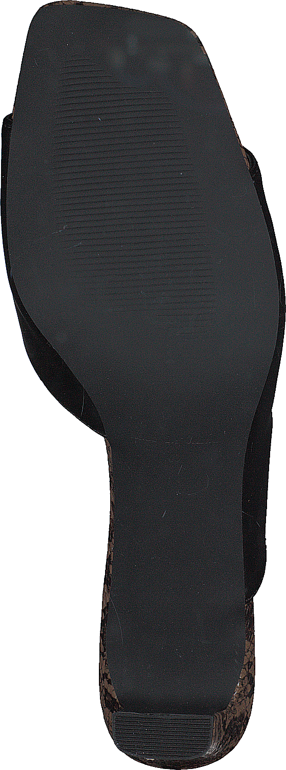Style Two Tonad Mules Black Snake