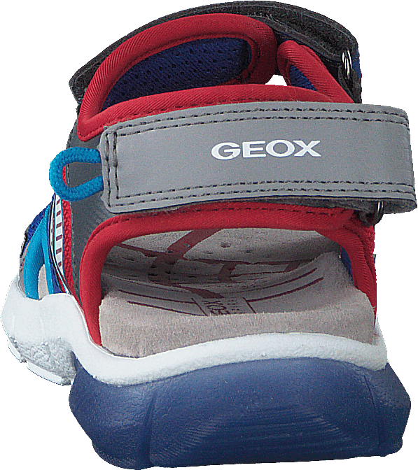 J Sandal Flexyper Boy Grey/red