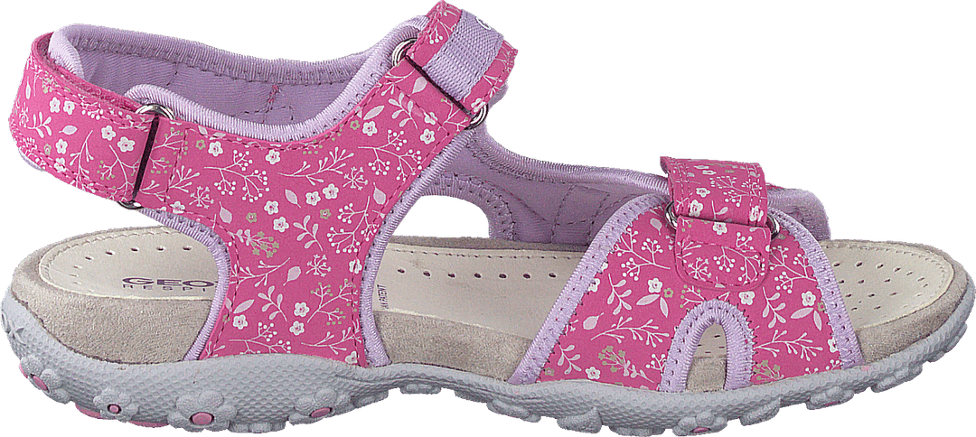 Jr Sandal Roxanne Fuchsia/lilac