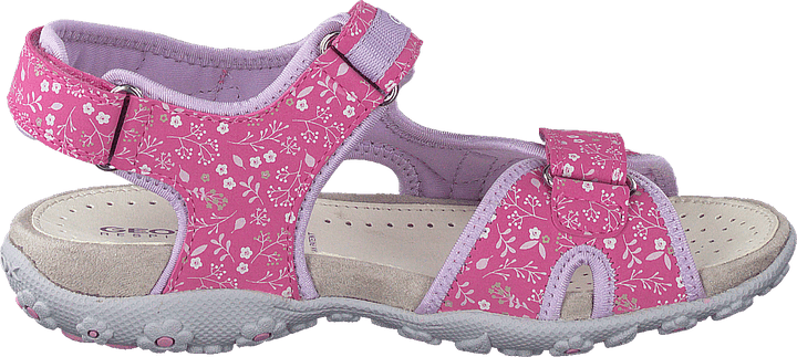 Jr Sandal Roxanne Fuchsia/lilac