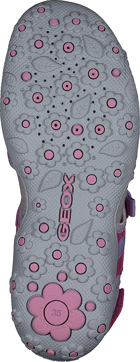Jr Sandal Roxanne Fuchsia/lilac