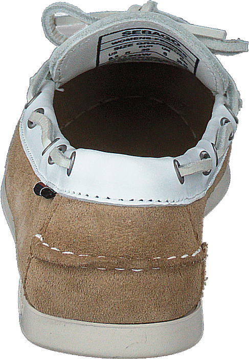 Nina Suede Lea W Ltbeige-white