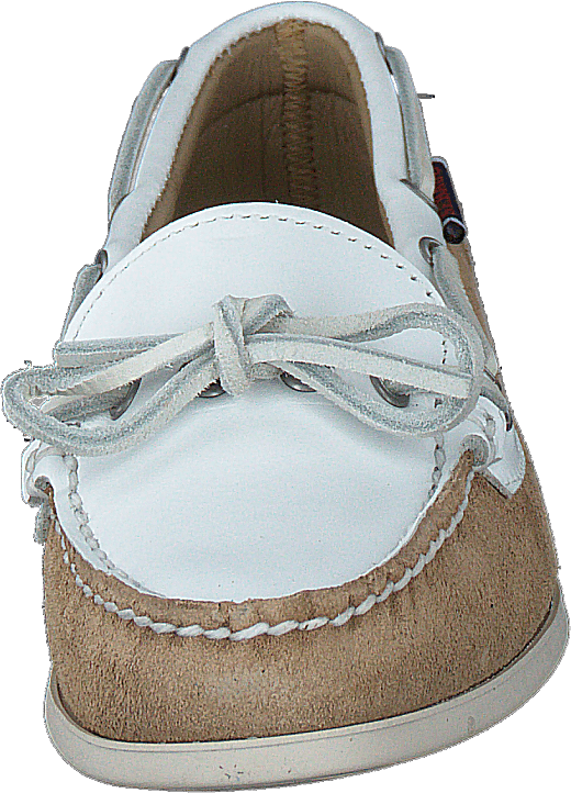 Nina Suede Lea W Ltbeige-white
