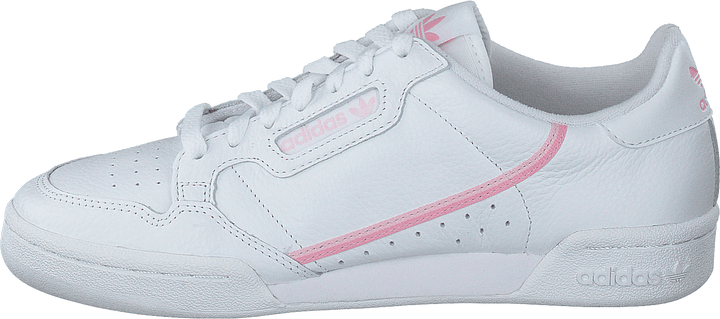 Continental 80 W Ftwr White/true Pink/clear Pin