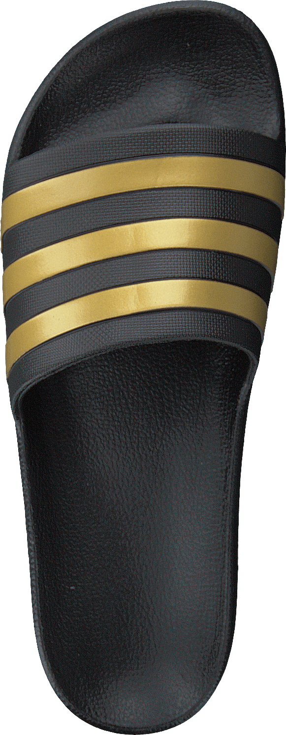 Adilette Aqua Core Noir/Or Met./Core Noir