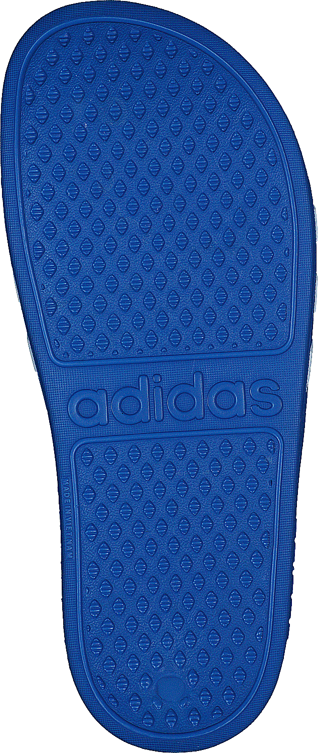 Claquettes Adilette Aqua pour enfants : bleu véritable / blanc nuage / bleu véritable
