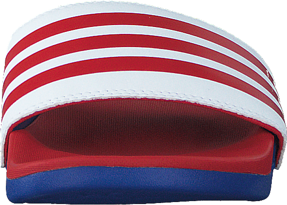 Adilette Comfort Ftwr Blanc/écarlate/équipe Royal