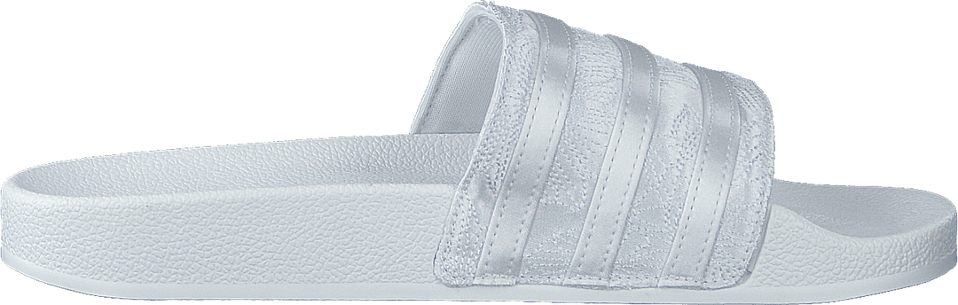 Adilette W Ftwr White/ftwr White/gold Met