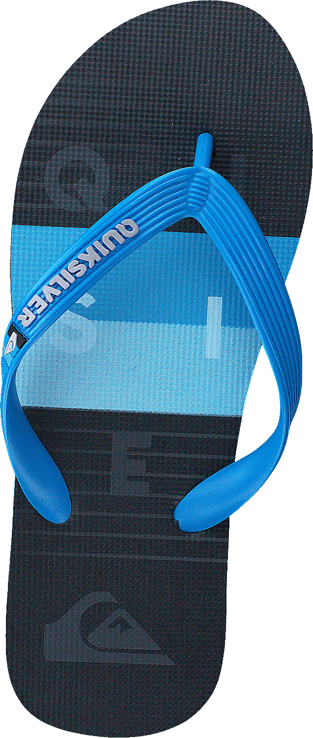 Molokai Wordblock Volley Youth Blue/black/blue