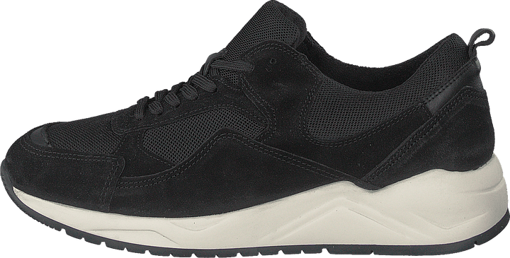 Biadakota Wildleder Sneaker 101 Schwarz
