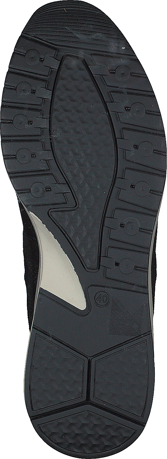 Biadakota Wildleder Sneaker 101 Schwarz