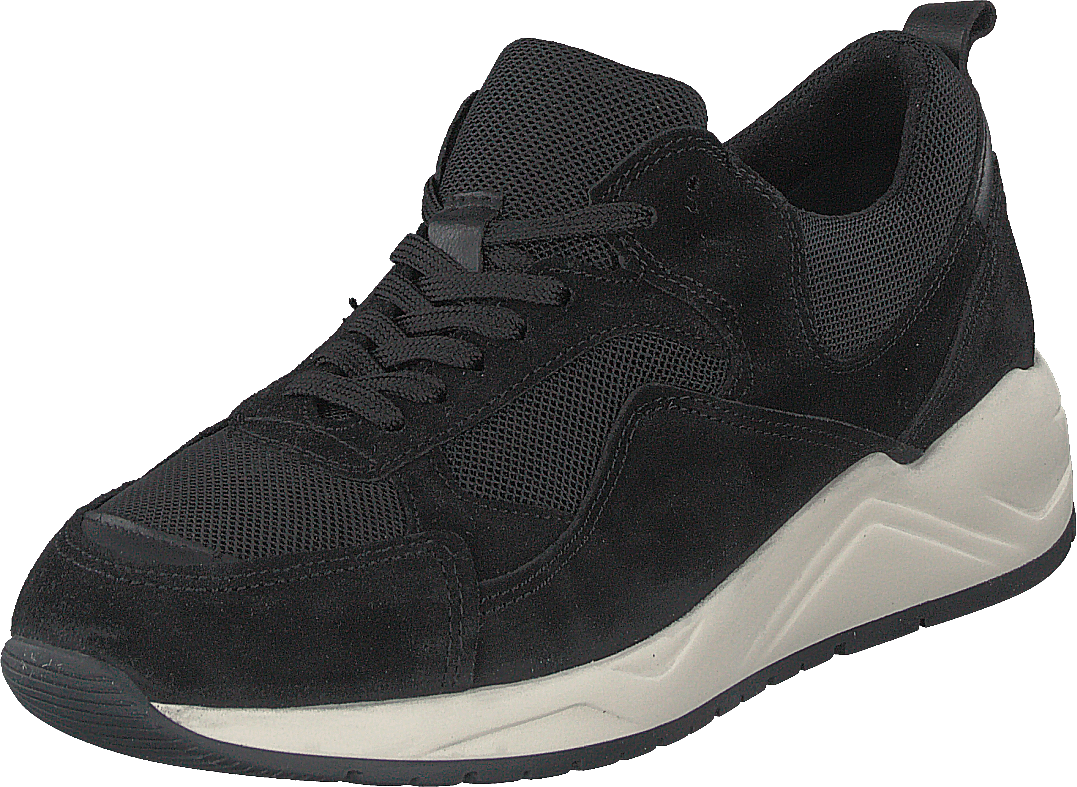 Biadakota Wildleder Sneaker 101 Schwarz